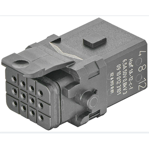 HARTING  Han 1A 紧凑、坚固且功能多样插芯09 10 012 3101