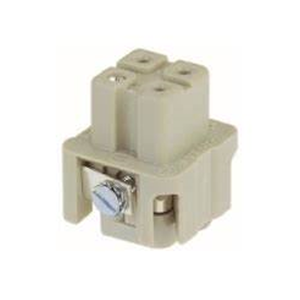 HARTING  Han A 小尺寸型（高达 16 A）插芯09 20 003 2711