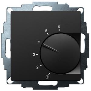 EBERLE嵌入式房间恒温器UTE 1001-Schwarz-M-55