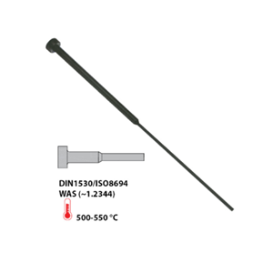 美国DME 阶梯顶针/托针-ENC05-1.2344-Bath 氮化-欧标ENC0500-9001607
