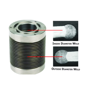美国专供MW Components 0245A-05-AD-30-EE-3.61英寸AM350不锈钢挠性联轴器波纹管