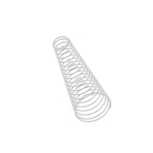 美国专供MW Components TA-2332CS - 0.88英寸高302/304不锈钢锥形弹簧