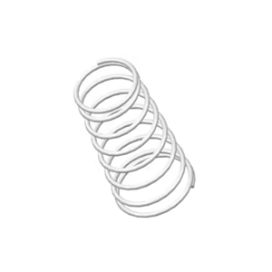 美国专供MW Components TA-2367CS - 0.5英寸高302/304不锈钢锥形弹簧