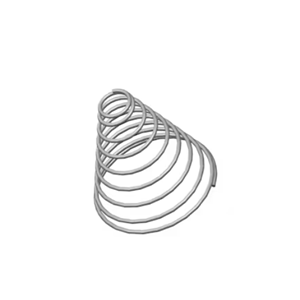 美国专供MW Components TA-2327CS - 1英寸高弹簧钢锥形弹簧