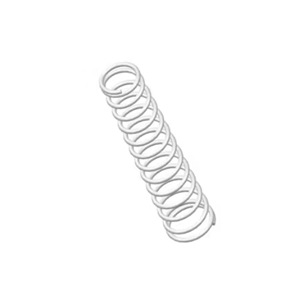 美国专供MW Components TA-2394CS - 1.66英寸高302/304不锈钢锥形弹簧
