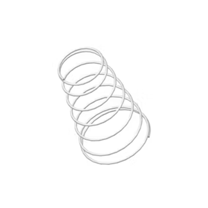 美国专供MW Components TA-2387CS - 0.75英寸高302/304不锈钢锥形弹簧