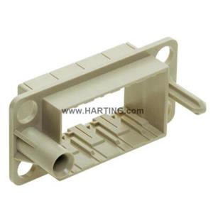 HARTING模块化连接器对接式框架Docking Frame for 4 modules, float mount