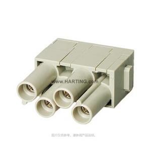 HARTING模块化连接器电源HAN CC 保护模块Han CC Protected module, crimp female