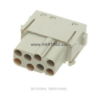HARTING模块化连接器电源HAN ® EE 模块Han 8 MOD-FEMALE-C 16A