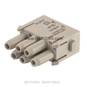 HARTING模块化连接器电源HAN E® 保护模块Han 6 Mod F-C, protective