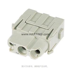 HARTING模块化连接器电源HAN ® 70 A 模块Han 70A axial module, female 6-16 mm²