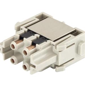 HARTING光纤模块化连接器Han SC module, female with metal ferrule