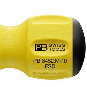 SWISS TOOISESD(静电放电)SwissGrip短粗钻头夹，带磁铁PB 8452 ESD