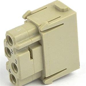 HARTING浩亭HAN ® MULTI 模块Han 12 Mod bu-c Koax
