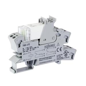 wago 2对转换接点的继电器模块788-412