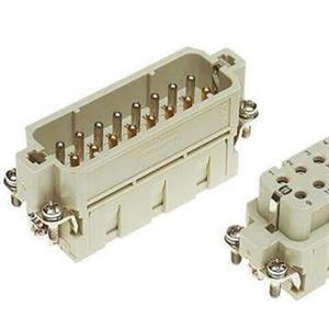 HARTING 压接针插芯Han High Temp 16E-c Male