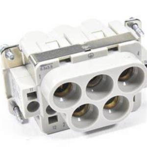 HARTING卵石灰插芯Han E6_I_SMC_M_SCT_Ag_GreenLine