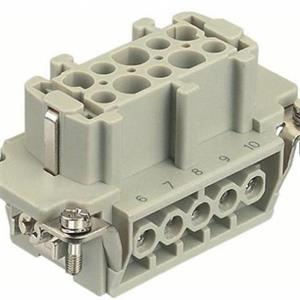 HARTING螺栓接线插芯Han E16_I_SMC_F_SCT_Ag_GreenLine