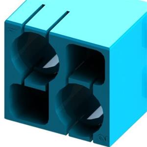 HARTING气动模块Han pneumatic module for 2 contact, male