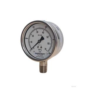 Ashcroft雅斯科全不锈钢弹簧管压力表T5400