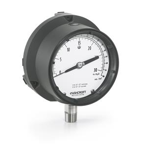 Ashcroft雅斯科微压波纹管压力表1189