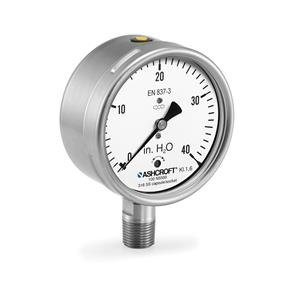 Ashcroft雅斯科全不锈钢膜盒压力表N5500