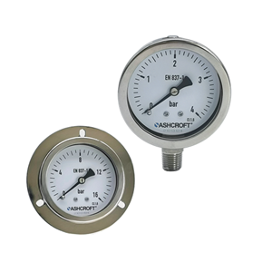 Ashcroft雅斯科全不锈钢弹簧管压力表5008