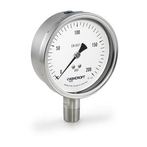 Ashcroft雅斯科全不锈钢弹簧管压力表 – 可拆卸罩圈8009S