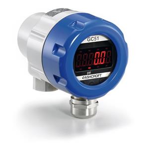 Ashcroft雅斯科量程可调数显式压力变送器GC51